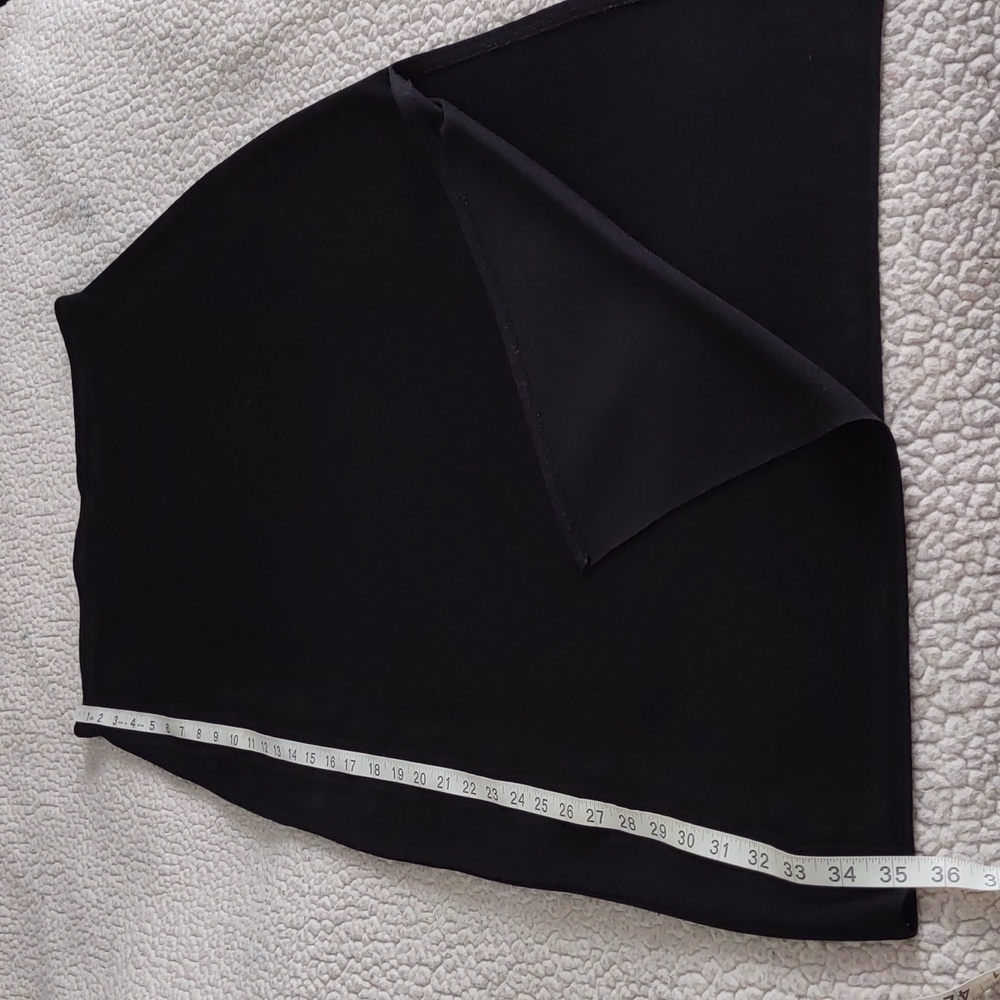 Exclusively Misook Size Large Black Pullon Midi S… - image 4